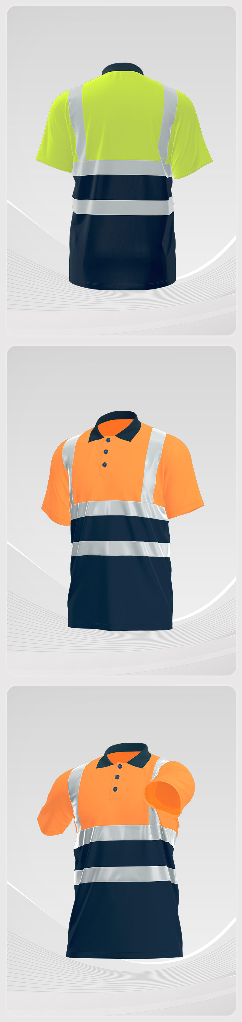 SG2119D-Summer High-visibility Safety Polo Shirt_04