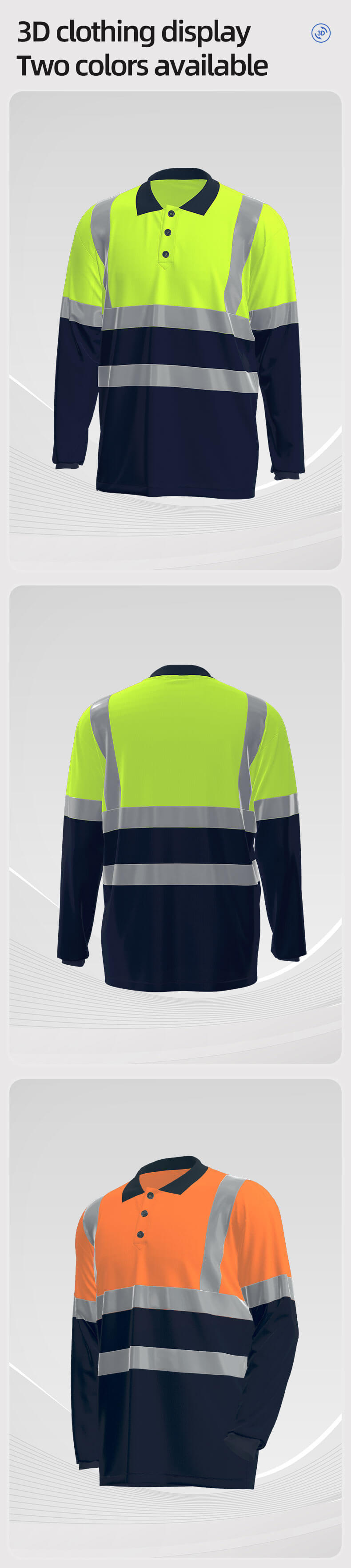 SG2119X-Summer High-visibility Safety Polo Shirt