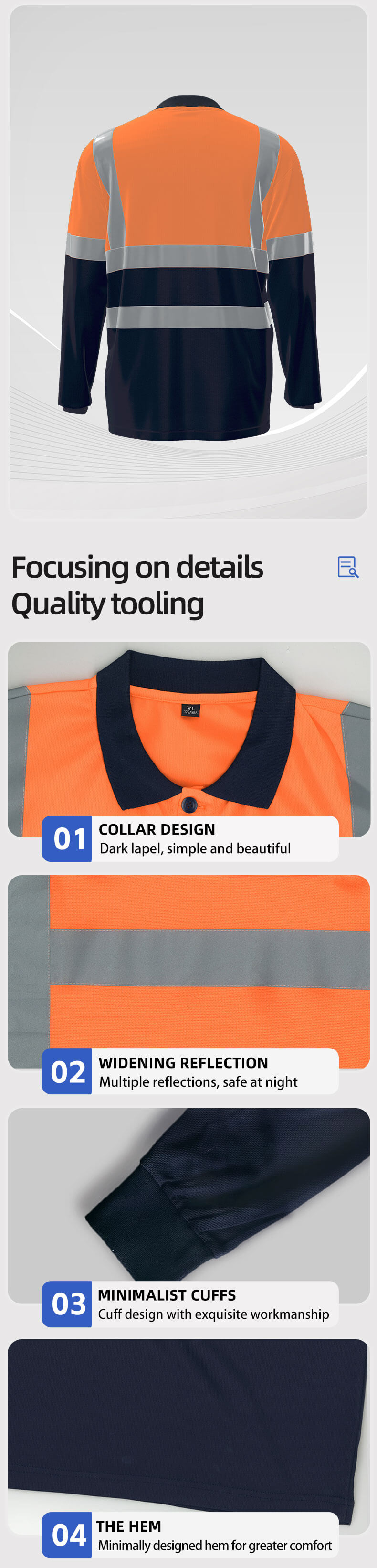 SG2119X-Summer High-visibility Safety Polo Shirt