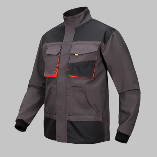 Polyester cotton thick workwear jacket wd2119