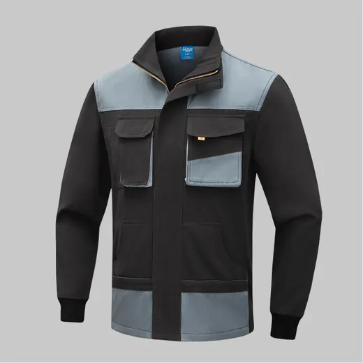 Canvas reinforced work jacket WF288-1