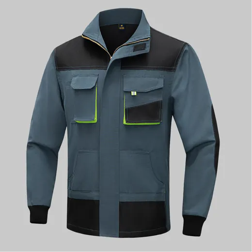 Canvas reinforced work jacket WF288-2