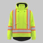 Hi-vis fluorescent winter jacket DZ241217-2