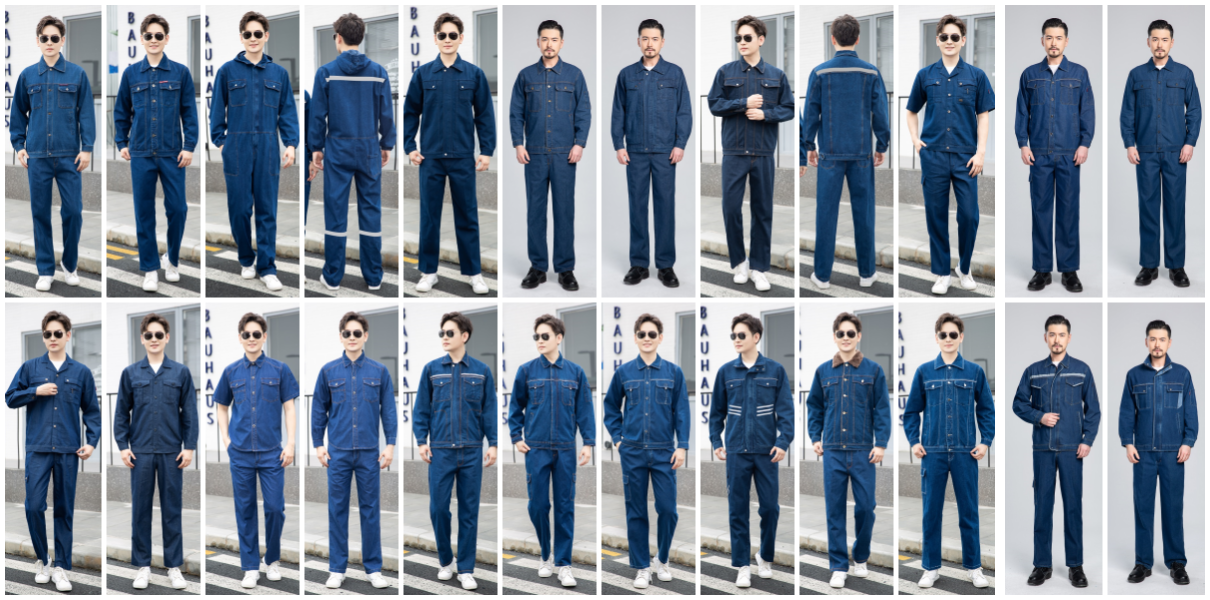 Denim Work Clothes Uniform