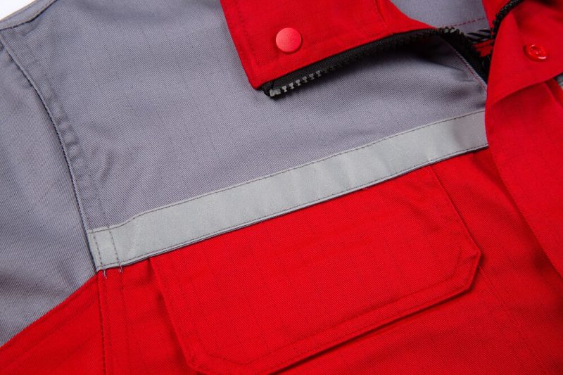 Chest reflective strips