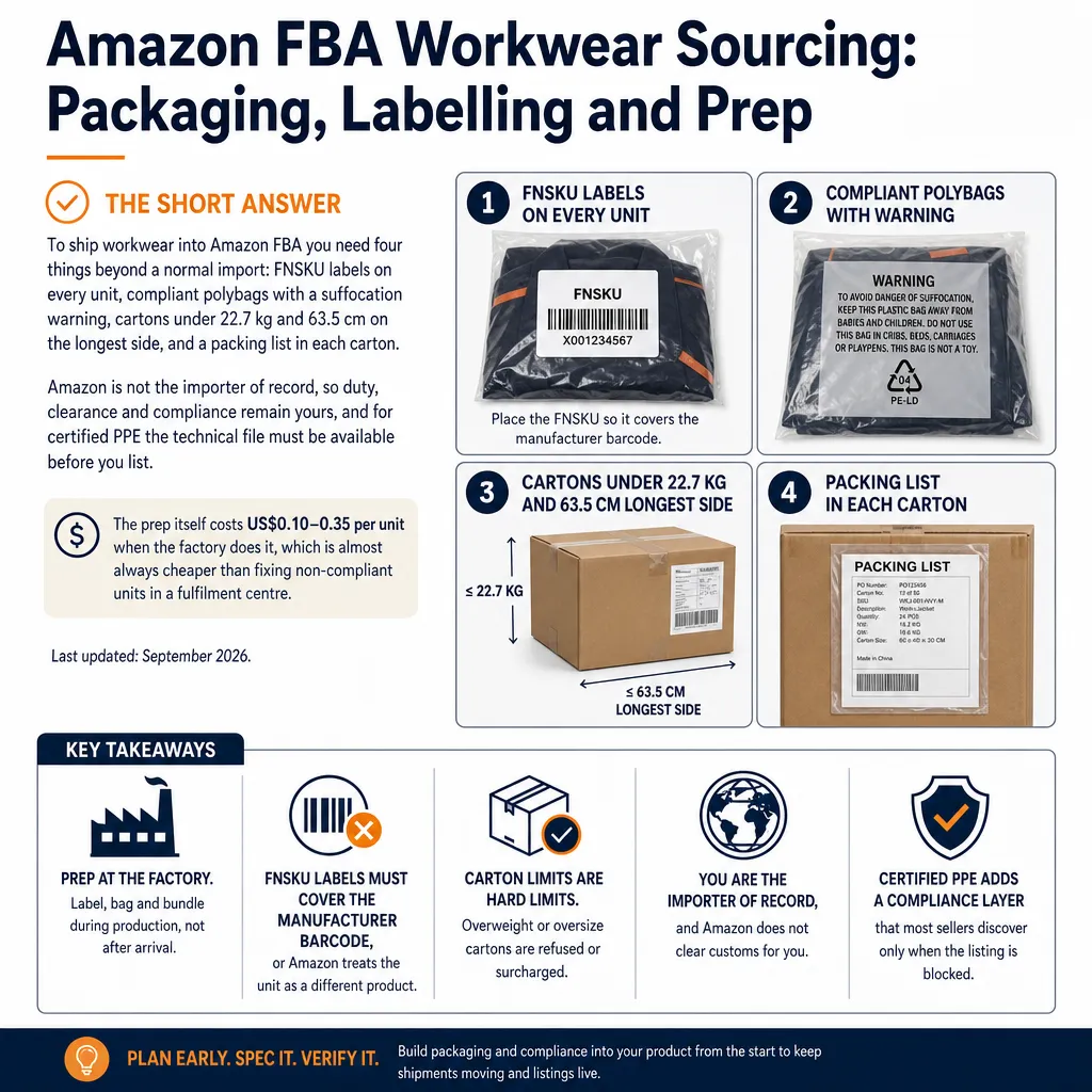 amazon fba sourcing prep