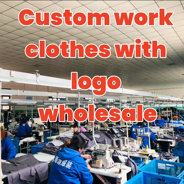custom work clothes with logo wholesale