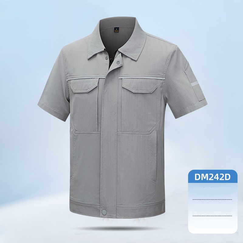 sweat wicking anti static shirt jacket work clothes