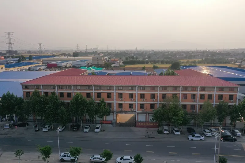 factory aerial photography