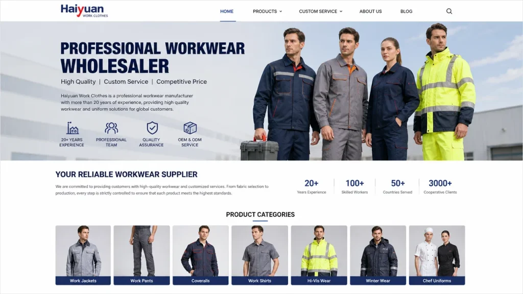 haiyuan clothing wholesaler
