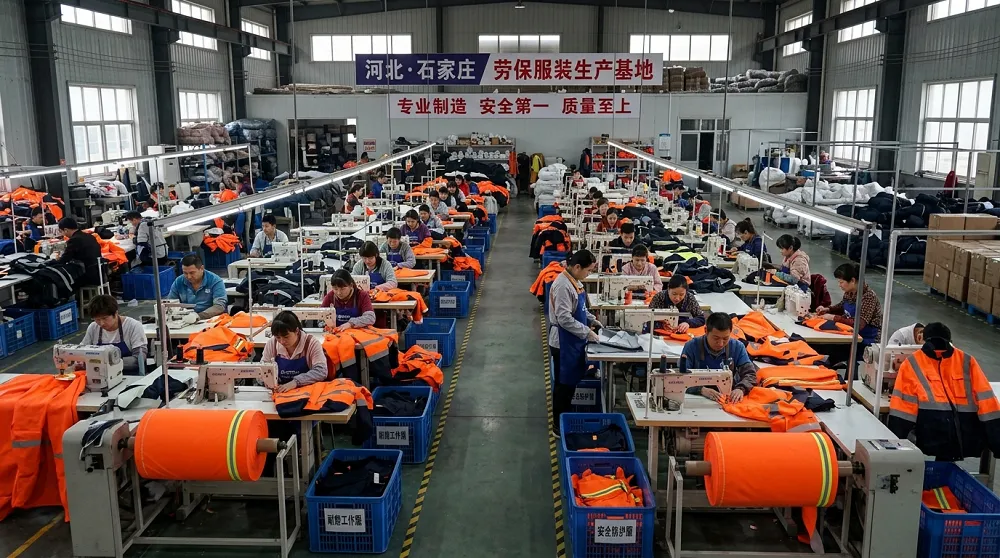 hebei workwear production base
