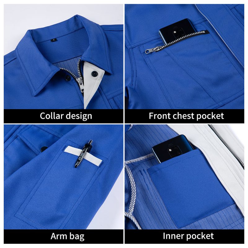 High-quality-logistics-and-courier-work-jackets-detail