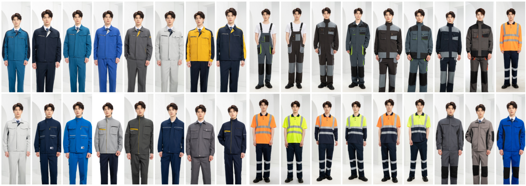 polyester cotton labor workwear