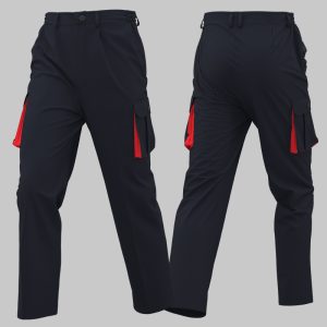 cotton four-pocket work pants
