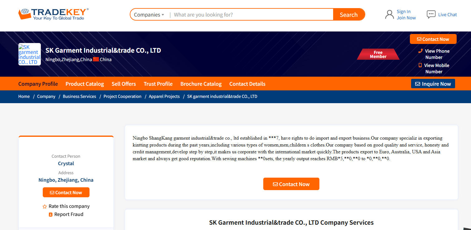 S.K. Garment Co., Ltd.