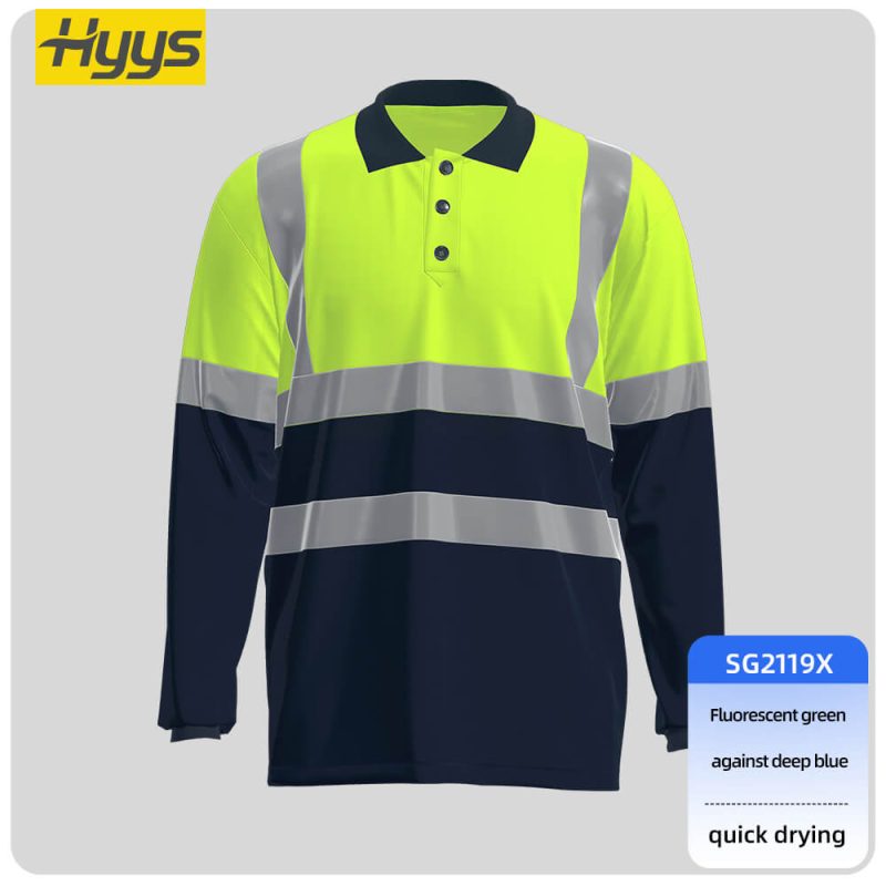 SG2119X-high-visibility-polo-shirt-top-green