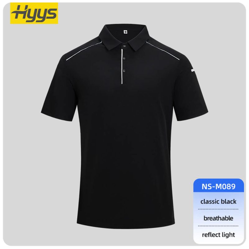 high visibility workwear t shirt (stretchy, quick drying, moisture wicking, breathable) SKU_NS-M089_2
