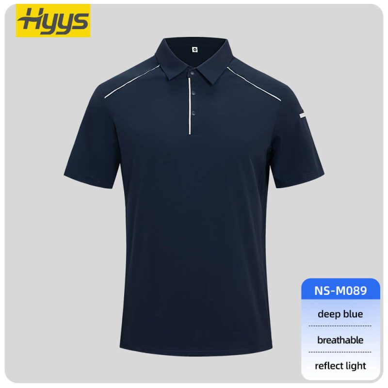 high visibility workwear t shirt (stretchy, quick drying, moisture wicking, breathable) SKU_NS-M089_3