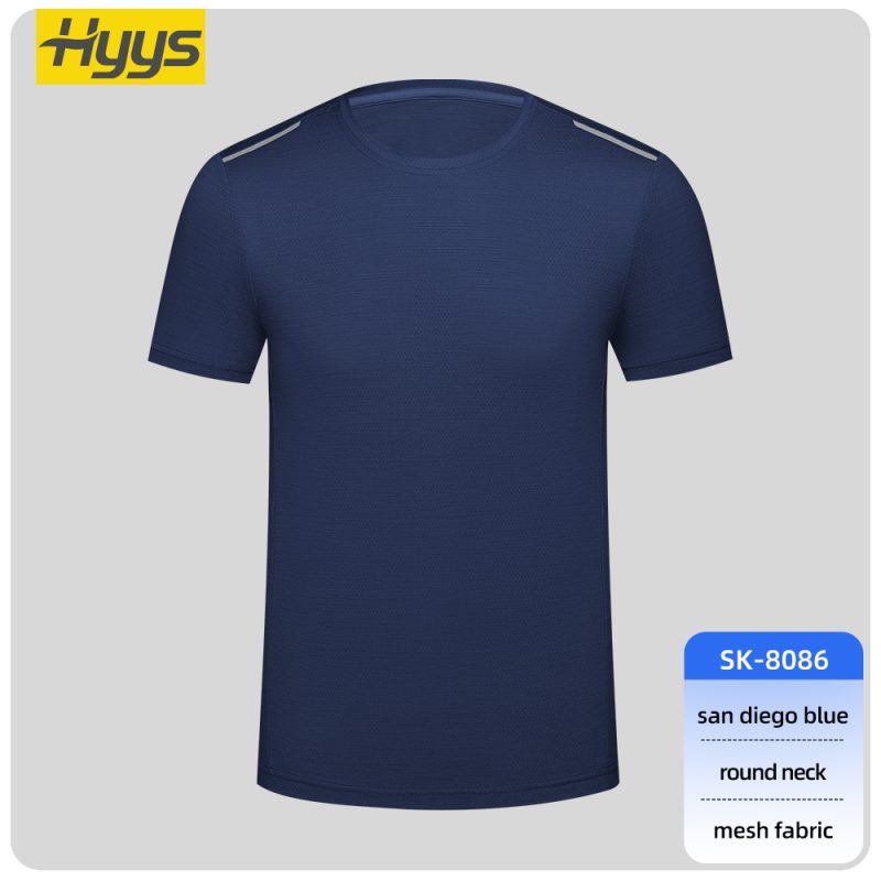 High-visibility crew neck short-sleeved workwear T-shirt SK-8086