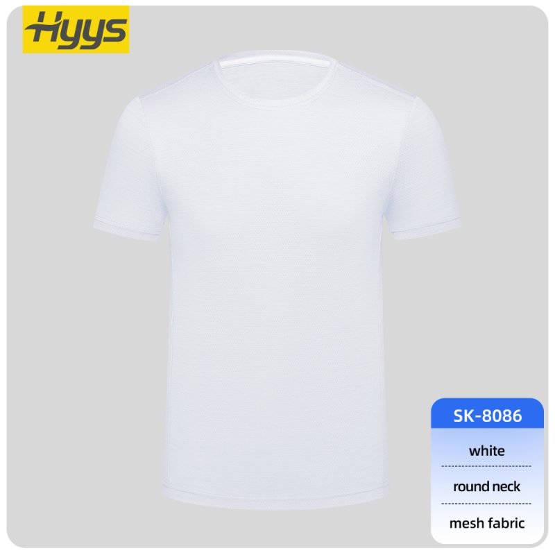 High-visibility crew neck short-sleeved workwear T-shirt SK-8086