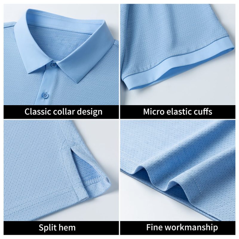 Quick-drying breathable short-sleeved work T-shirt - Image 2