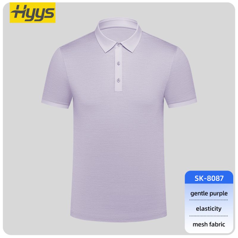 SKU_SK-8087 quick drying breathable short sleeved work t shirt