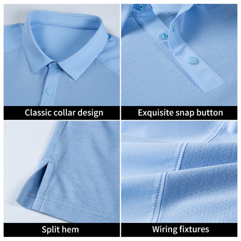 quick drying sweat wicking work polo SKU_SK-8088