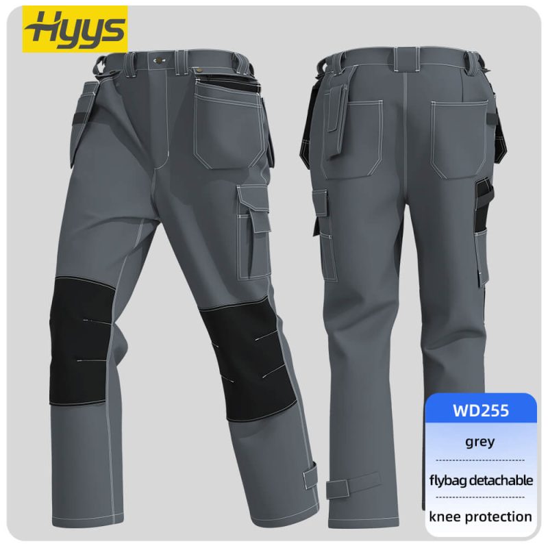 Heavy beaded canvas wear-resistant ripstop cargo pants - Image 3