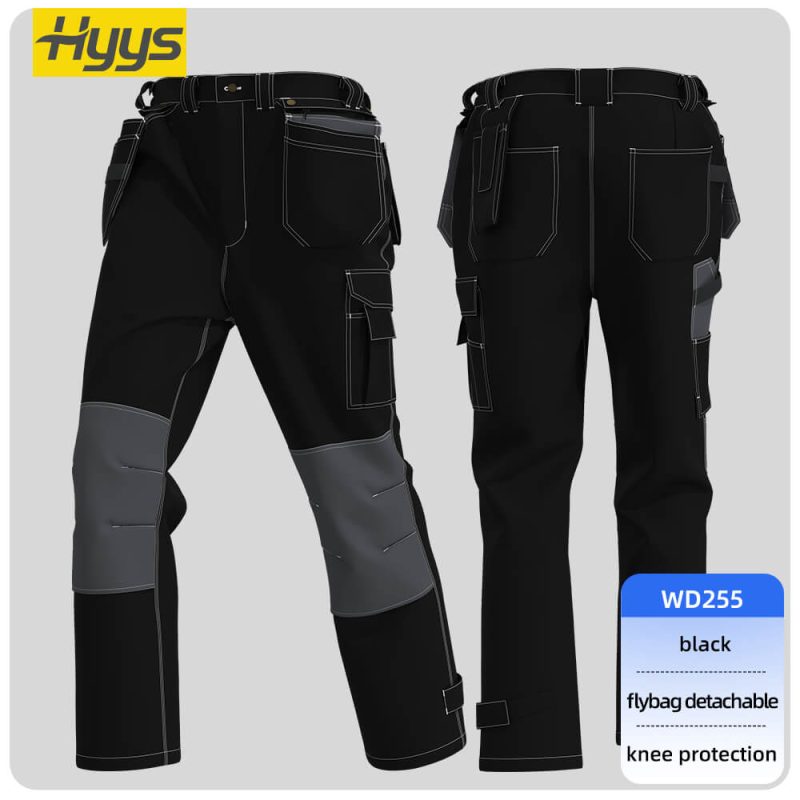 Heavy beaded canvas wear-resistant ripstop cargo pants - Image 2