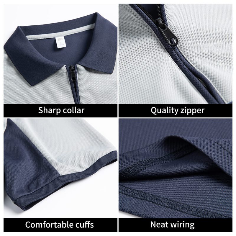 quick drying mesh work t shirt SKU_YJ-1101T