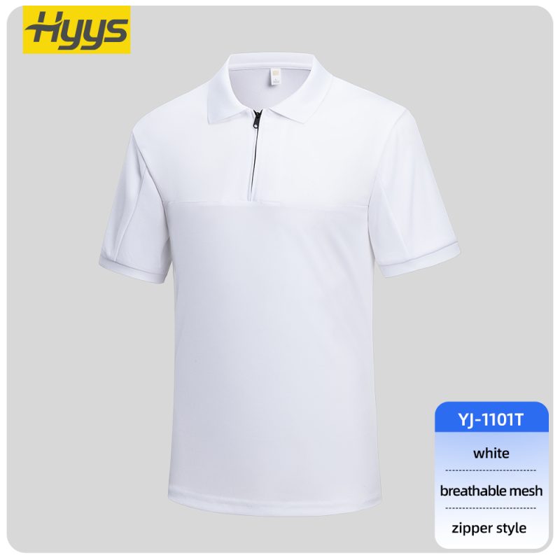 quick drying mesh work t shirt SKU_YJ-1101T