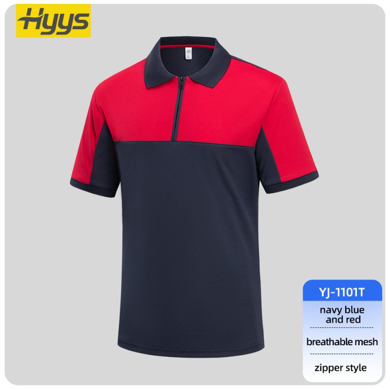 quick drying mesh work t shirt SKU_YJ-1101T