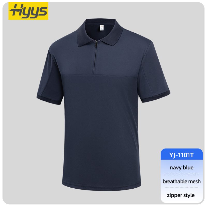 quick drying mesh work t shirt SKU_YJ-1101T