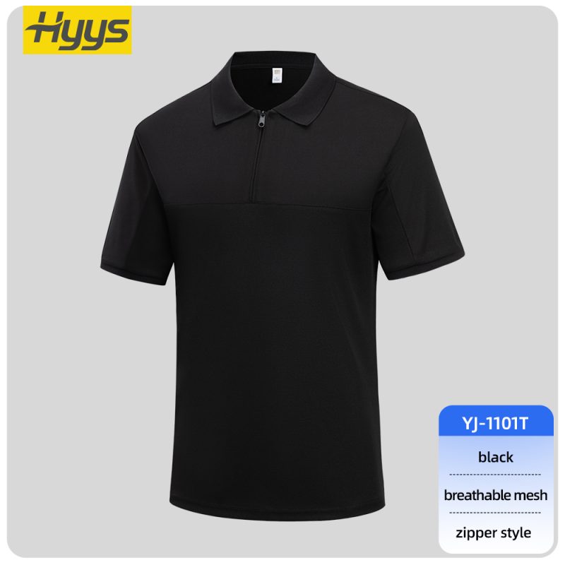 quick drying mesh work t shirt SKU_YJ-1101T