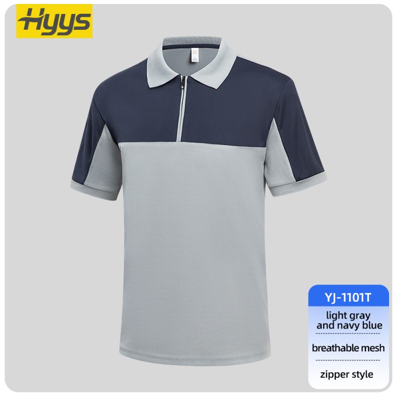 quick drying mesh work t shirt SKU_YJ-1101T