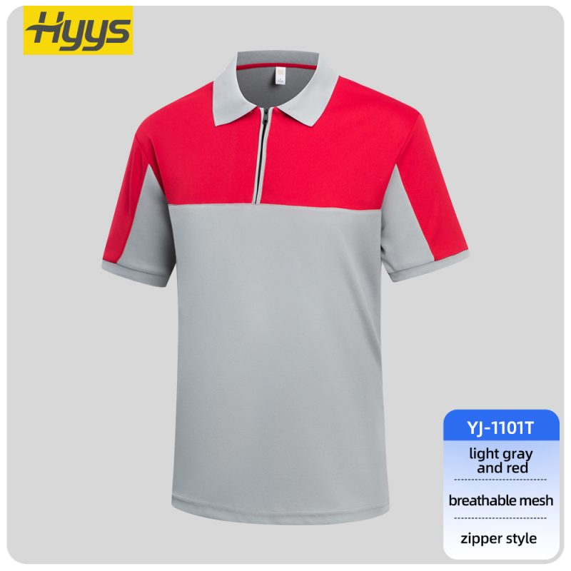 quick drying mesh work t shirt SKU_YJ-1101T