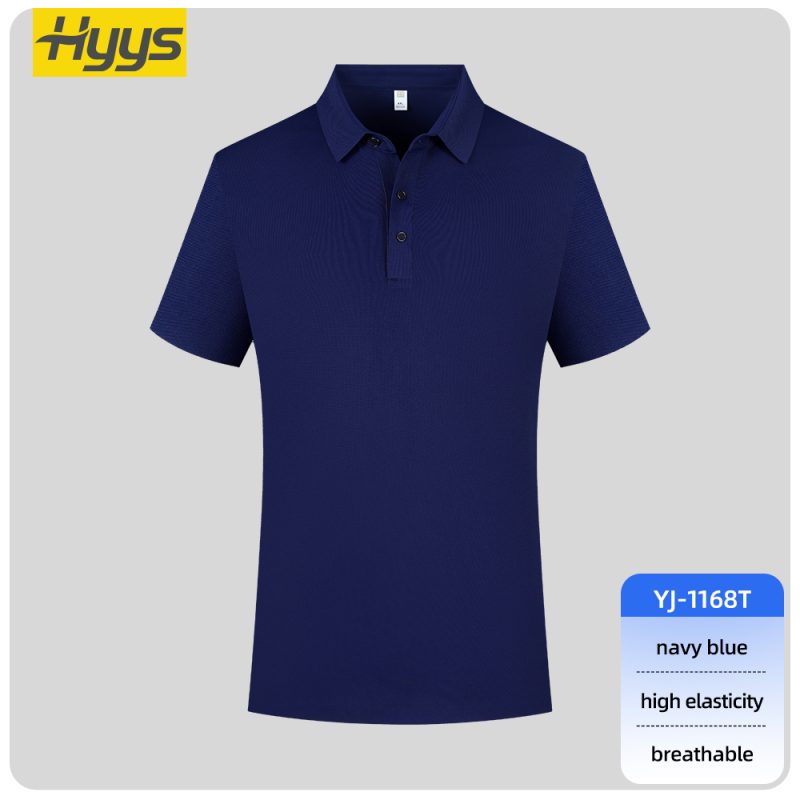 seamless high elastic workwear polo shirt YJ-1168T