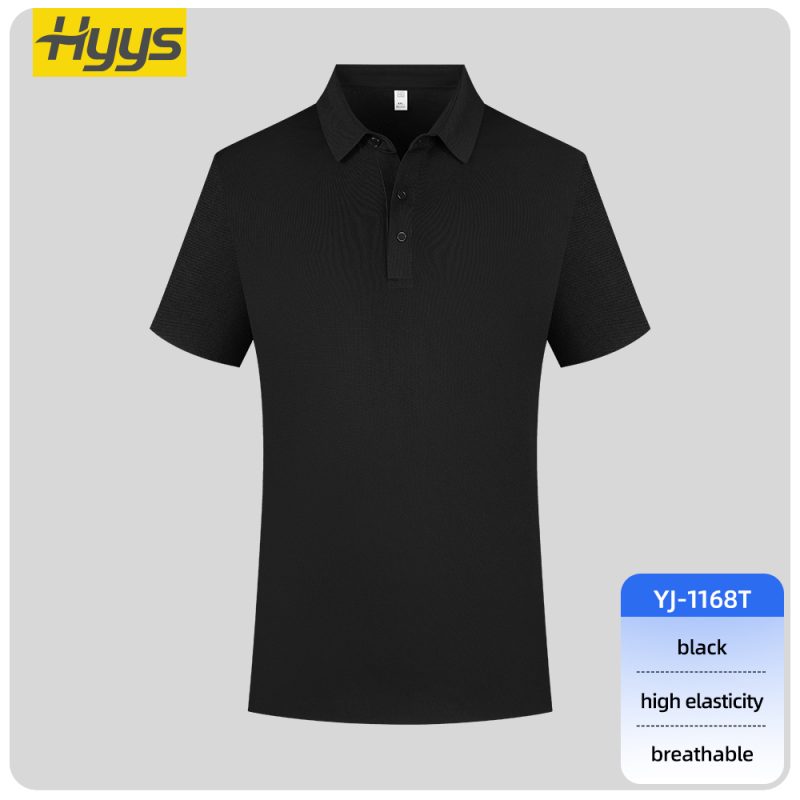 seamless high elastic workwear polo shirt YJ-1168T