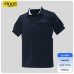 YJ-1190T quick drying short sleeved work t shirt set