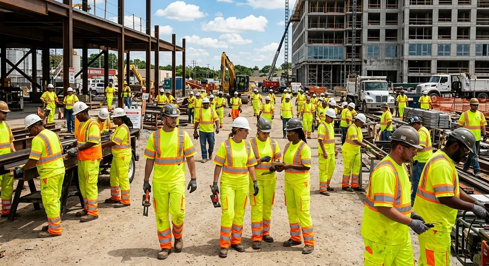summer hi vis workwear