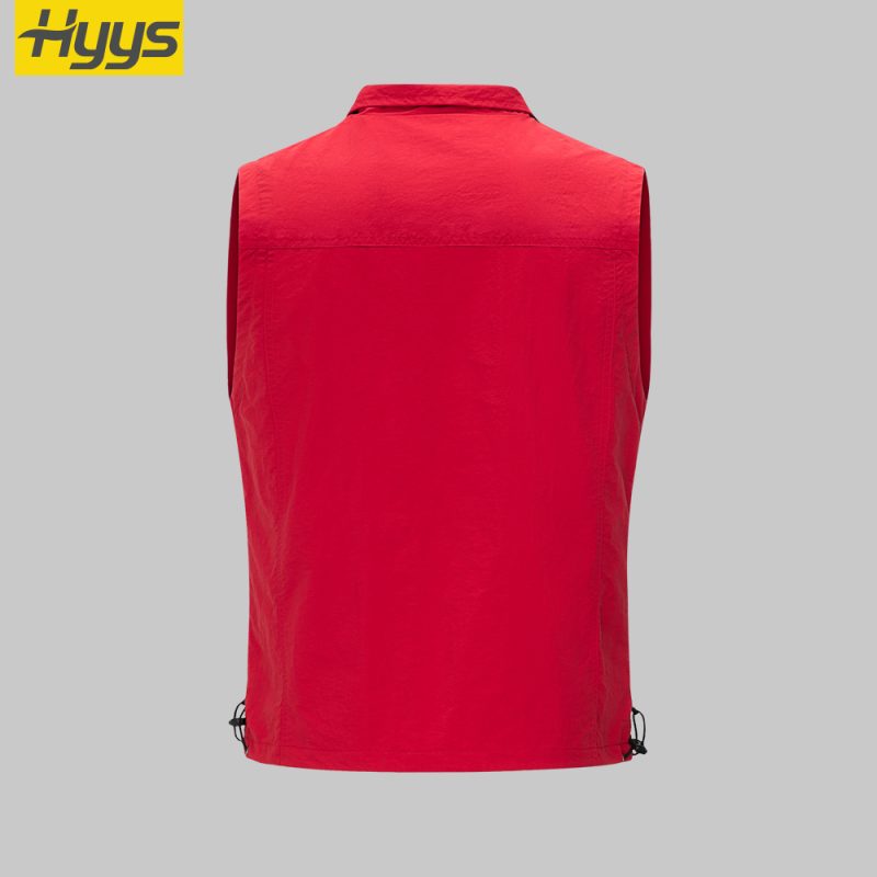 matte cloth emergency management solid color vest