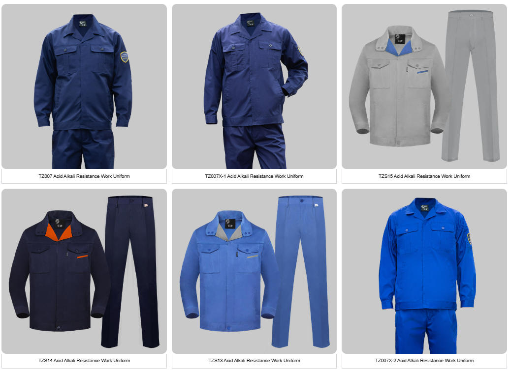 Acid and Alkali Resistant Clothing