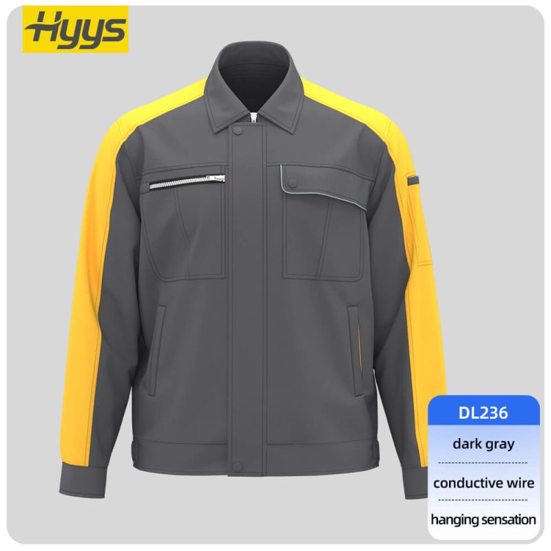 dl236-high-quality-wear-resistant-work-clothes-jacket-dark-gray