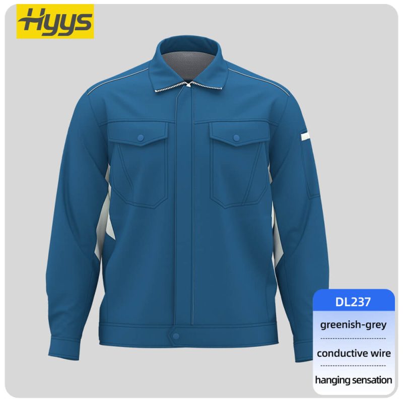 Men’s Construction Safety Brand Workwear Jacket - Image 4