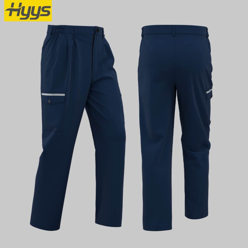 Electrician elastic work pants workers work pants - Image 3