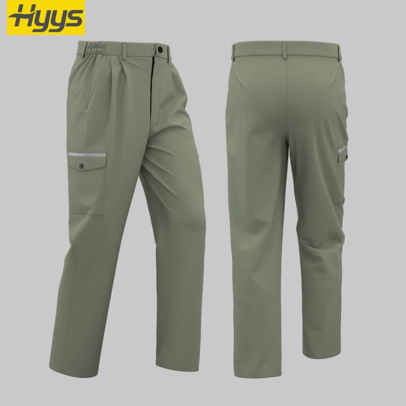 Electrician elastic work pants workers work pants - Image 5