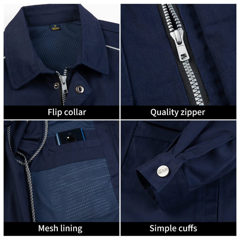 Construction maintenance work clothes jacket men's factory wholesale - Image 6
