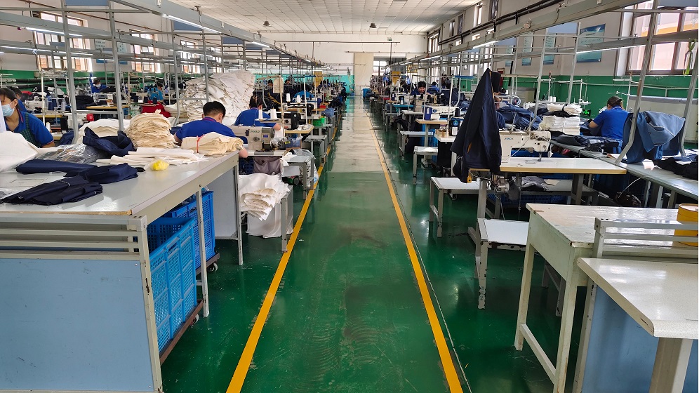 haiyuan clothing factory