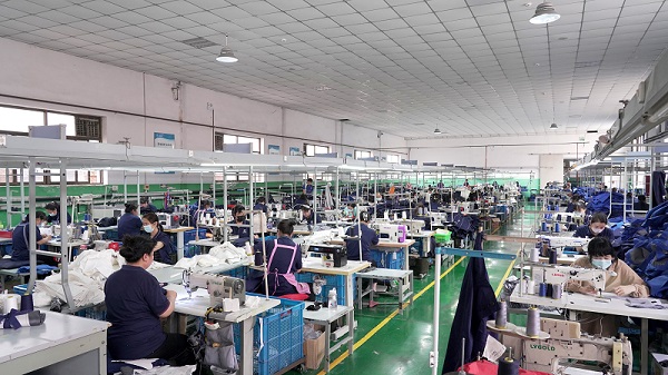 Haiyuan factory sewing workshop