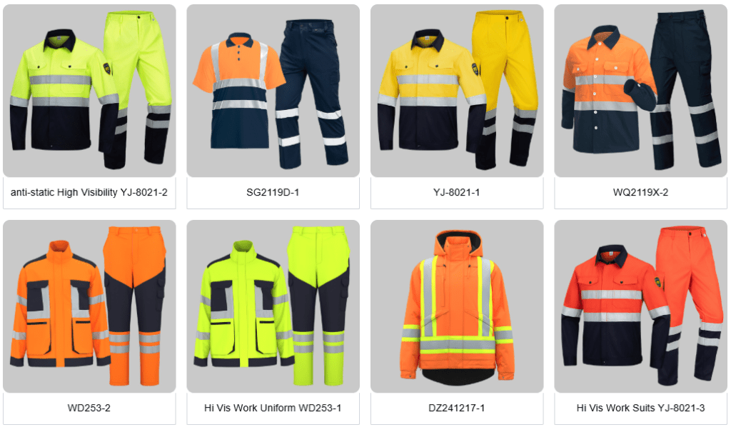high visibility clothing